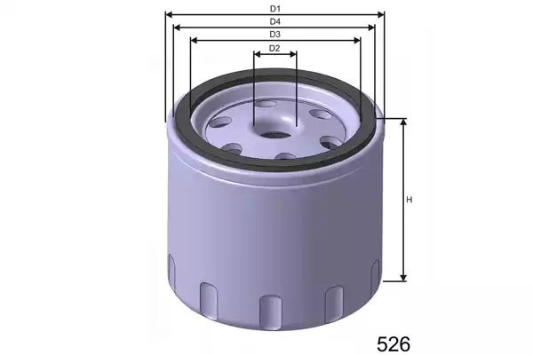 M323 Filtre à carburant — 00000036 M323