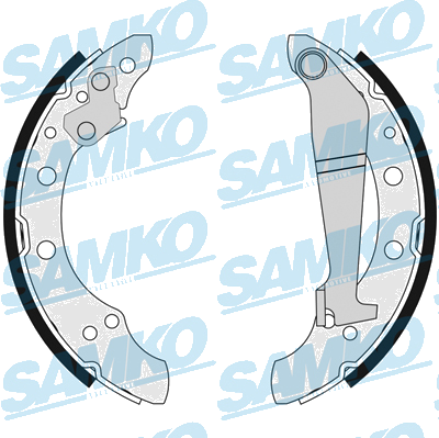 SAMKO 84100 Jeu de mâchoires de frein — MEILLEUR JOINT 84100