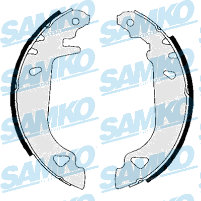 SAMKO 84780 Jeu de mâchoires de frein — MEILLEUR JOINT 84780