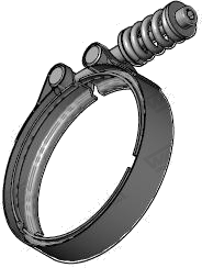 82085 Clamp, exhaust system — MACOFLEX 82085