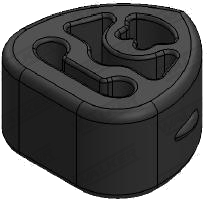 82124 Rubber Strip, exhaust system — MACOFLEX 82124
