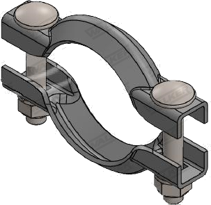 82137 Clamp, exhaust system — MACOFLEX 82137