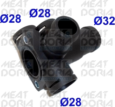 93104 Coolant Flange — MAD 152730