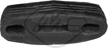 Plaquette d'arrêt, silencieux — OPEL — METALCAUCHO 00554
