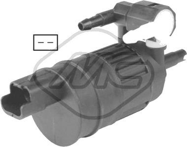 Pompe à eau de lave-glace, lave-glace — NISSAN / RENAULT — METALCAUCHO 02065