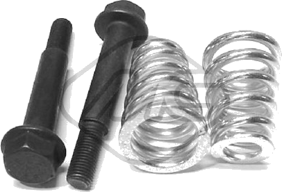 Ressort, tuyau d'échappement — OPEL — METALCAUCHO 02620
