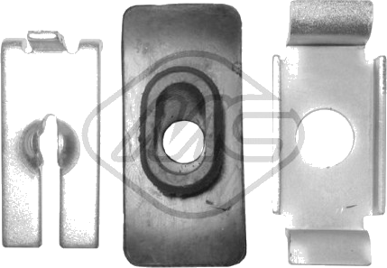 Bague, levier de vitesse/sélecteur — AUDI / SEAT / SKODA / VW — METALCAUCHO 02854