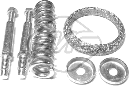 Jeu de joints d'échappement — CITROËN / PEUGEOT — METALCAUCHO 02938