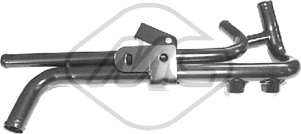 Tuyauterie du réfrigérant — RENAULT — METALCAUCHO 03110