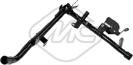 Conduit de refroidissement — AUDI / SEAT / SKODA / VAG — METALCAUCHO 03178
