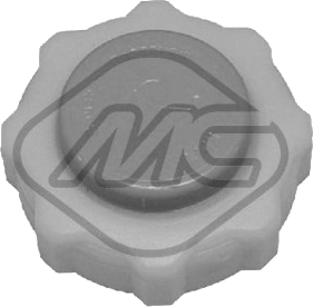 Bouchon, réservoir de liquide de refroidissement — PEUGEOT / RENAULT — METALCAUCHO 03524