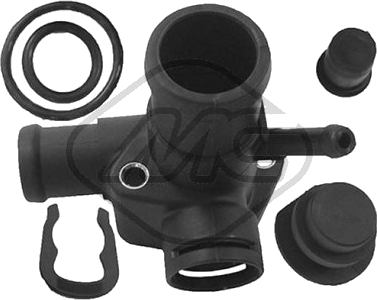 Bride de refroidissement — SEAT / VW — METALCAUCHO 03542