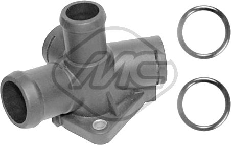 Bride de liquide de refroidissement — VAG — METALCAUCHO 03596