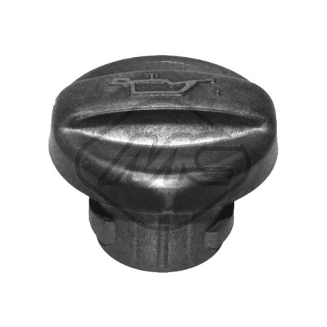 Bouchon, goulotte de remplissage d'huile — CITROËN / FIAT / FORD / LANCIA — METALCAUCHO 03642