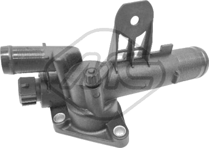 Bride de liquide de refroidissement — RENAULT — METALCAUCHO 03679