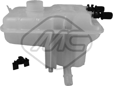 Caisse à eau, radiateur — CITROËN / PEUGEOT — METALCAUCHO 03788