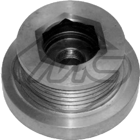 Poulie roue libre, alternateur — DACIA / RENAULT — METALCAUCHO 04728