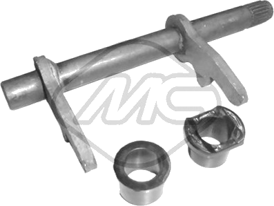 Fourchette de débrayage, embrayage — ALFA ROMEO / FIAT / LANCIA — METALCAUCHO 05708