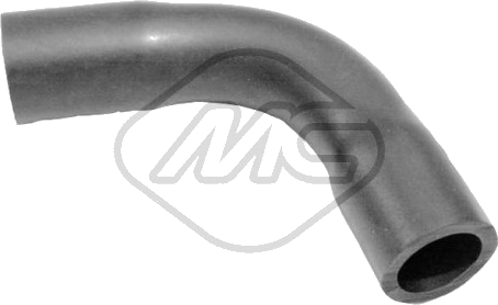 Tuyau, vanne de recirculation de gaz — CITROËN / FIAT / LANCIA / PEUGEOT — METALCAUCHO 08167