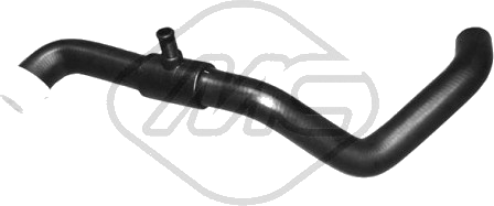 Durite de radiateur — PEUGEOT — METALCAUCHO 08602
