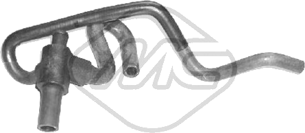 Durite de radiateur — RENAULT — METALCAUCHO 08697