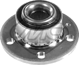 Moyeu de roue — AUDI / VW — METALCAUCHO 90100