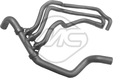 Tuyau de radiateur — RENAULT — METALCAUCHO 09170