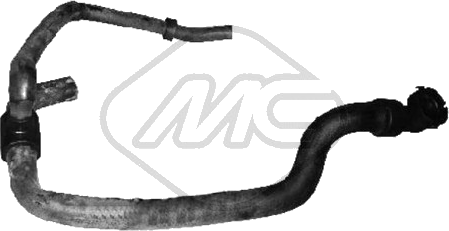 Durite de radiateur — FIAT — METALCAUCHO 09418