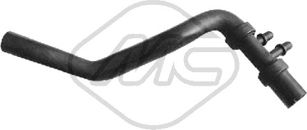 Durite de radiateur — OPEL / RENAULT — METALCAUCHO 09500