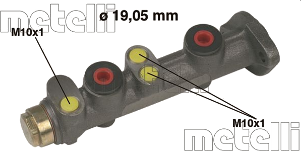05-0025 Maître-cylindre de frein — METELLI 05-0025