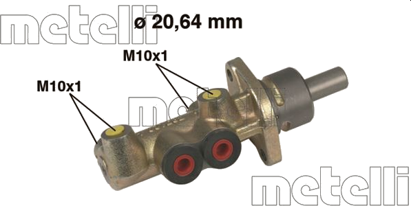 05-0221 Maître-cylindre de frein — METELLI 05-0221