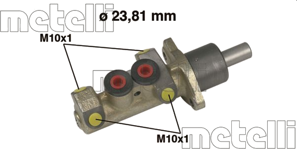 05-0253 Maître-cylindre de frein — METELLI 05-0253