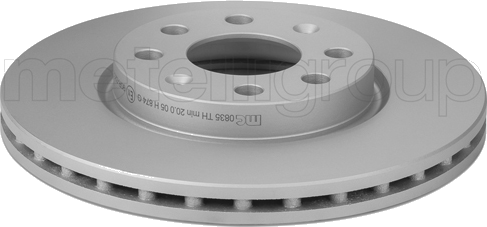 23-0835C Disque de frein — METELLI 23-0835C