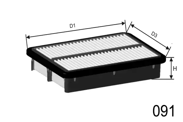 P440 Filtre à air — PURFLUX P440