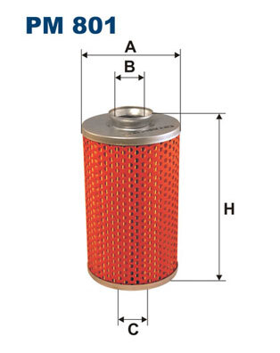 PM 801 Fuel filter — 00000036 PM801