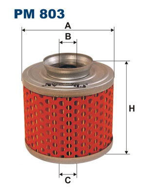 PM 803 Fuel filter — 00000036 PM803