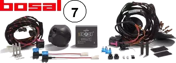 003-798 Electric Kit, towbar — RECORD AMORTISSEUR 003798