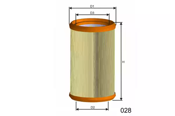 RM747 Filtre à air — PURFLUX RM747