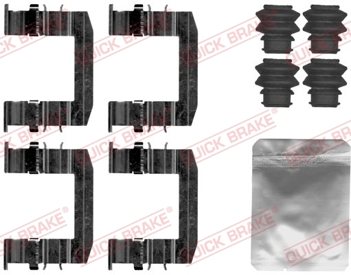 109-1872 Accessory Kit, disc brake pad — SOGICA 1.82.044