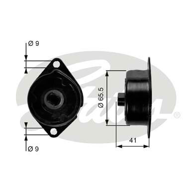 T39091 Galet tendeur de courroie accessoire — SOREA T39091