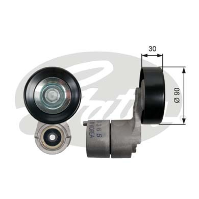 T39150 Galet tendeur de courroie accessoire — SOREA T39150