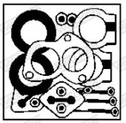 19002 Support Kit, exhaust system — STICA 19-002