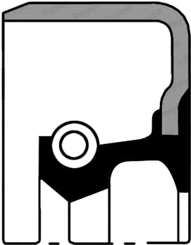 NJ540 Shaft Seal, differential — TAIWAN MB837719