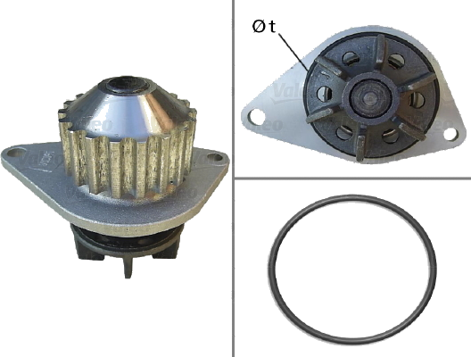 Pompe à eau — Peugeot / Citroën